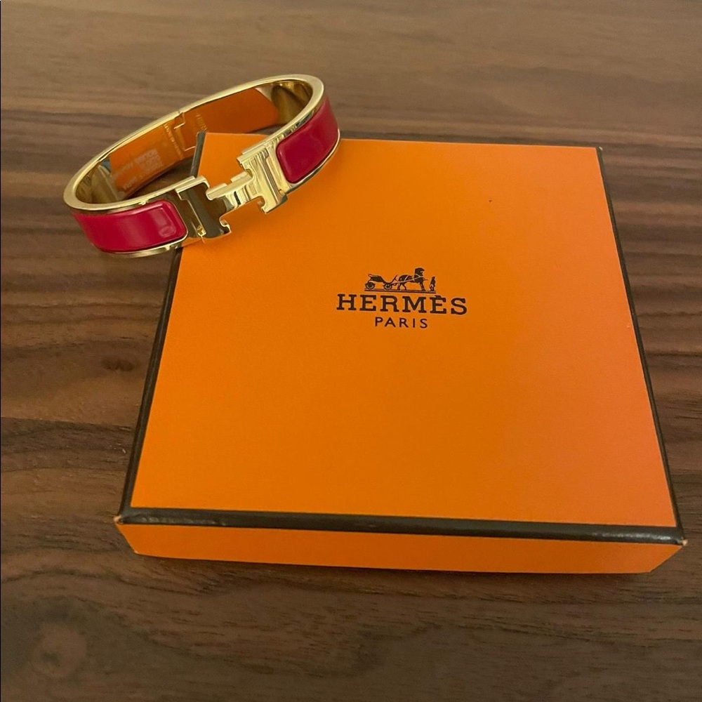 Authentic Hermes Clic H bracelet